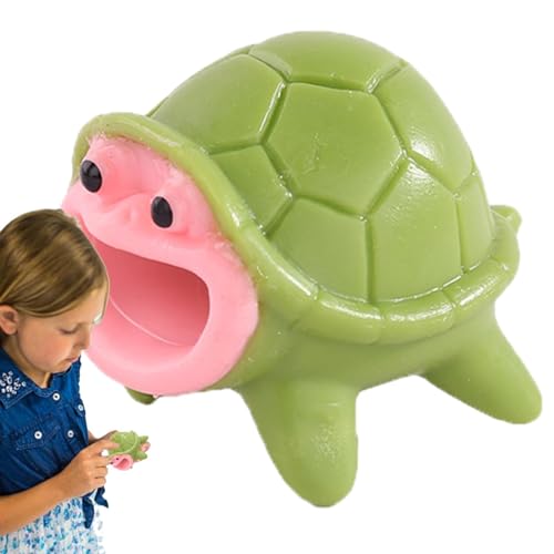 Nbbwwu Dehnbares Schildkröten-Stressspielzeug - Tierisches Stressspielzeug | Squeeze Dough Ball Turtle Toys, Squeeze Toys, hochelastisch für Erwachsene und Kinder, Spielzeugpreise von Nbbwwu