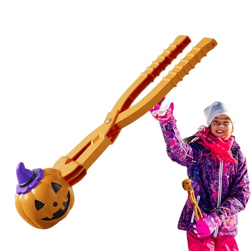 Nbbwwu Schneeballformer, Schneeballformer für Kinder, Ergonomischer Kinder-Schneeballmacher, Multifunktionale Schneeballform, tragbares Schneeball-Maker-Spielzeug für Strand, Outdoor-Abenteuer von Nbbwwu