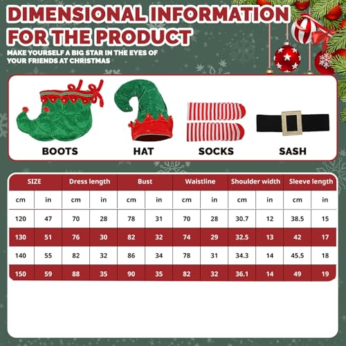 Nbbwwu Weihnachtskostüm | Weihnachtskostüm Set - Cosplay Anzug Kleidung für Frauen Männer Kinder Jugendliche Fasching Karneval Party Fotostudio Nbbwwu Weihnachtskostüm | Weihnachtskostüm Set - Cosplay Anzug Kleidung für Frauen Männer Kinder Jugendliche Fasching Karneval Party Fotostudio von Nbbwwu