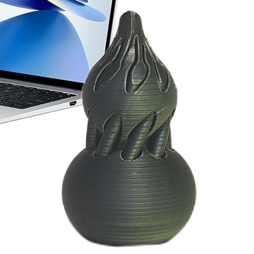 3D-gedrucktes Fidget-Wasserspielzeug, Statue, Trinkflasche, Kegelstatue, Fidget-Spielzeug | lustiges 3D-gedrucktes Fidget Spielzeug für Regale, Büro, Kinderzimmer von Nbhuiakl