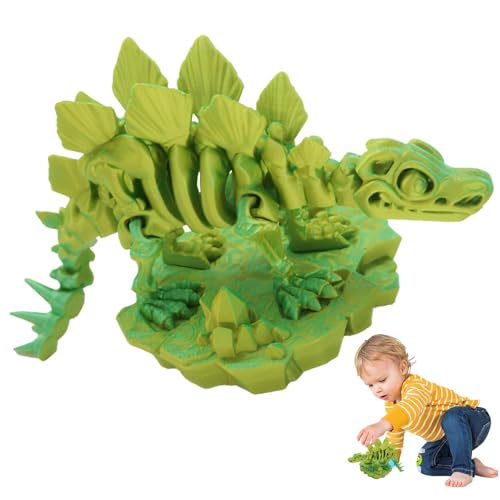 Fidgetspielzeug, Stegosaurus, Druck, beweglicher Stegosaurus, Druck, Sammlerfigur, Stegosaurus, Druck, interaktives Anti-Stress-Spielzeug, Anti-Stress-Spielzeug von Nbhuiakl