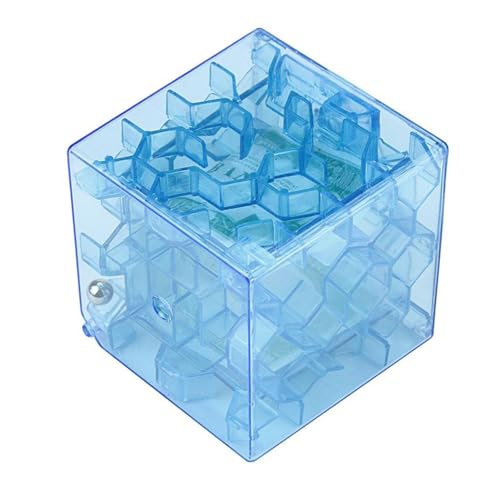 Neamou Geld-Labyrinth-Puzzle-Box, Labyrinth-Geldhalter | Kleines 3D-Würfelpuzzle, Geldhalter-Labyrinth | Brain Teaser Puzzle, Coin Box Cube Puzzle Brain Storm Spiel für das Training des logischen von Neamou