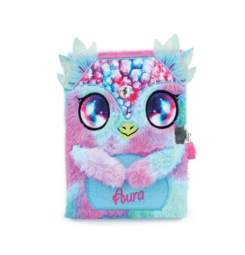 Nebulous Stars 12511 - Plüsch-Tagebuch Aura, 21 x 16 cm, Tagebuch in Blau/Rosa mit Herz-Schloss, in niedlichem Flauschtier Design, mit Einhorn, Edelsteinen und Galaxy Augen Nebulous Stars 12511 - Plüsch-Tagebuch Aura, 21 x 16 cm, Tagebuch in Blau/Rosa mit Herz-Schloss, in niedlichem Flauschtier Design, mit Einhorn, Edelsteinen und Galaxy Augen von Nebulous Stars