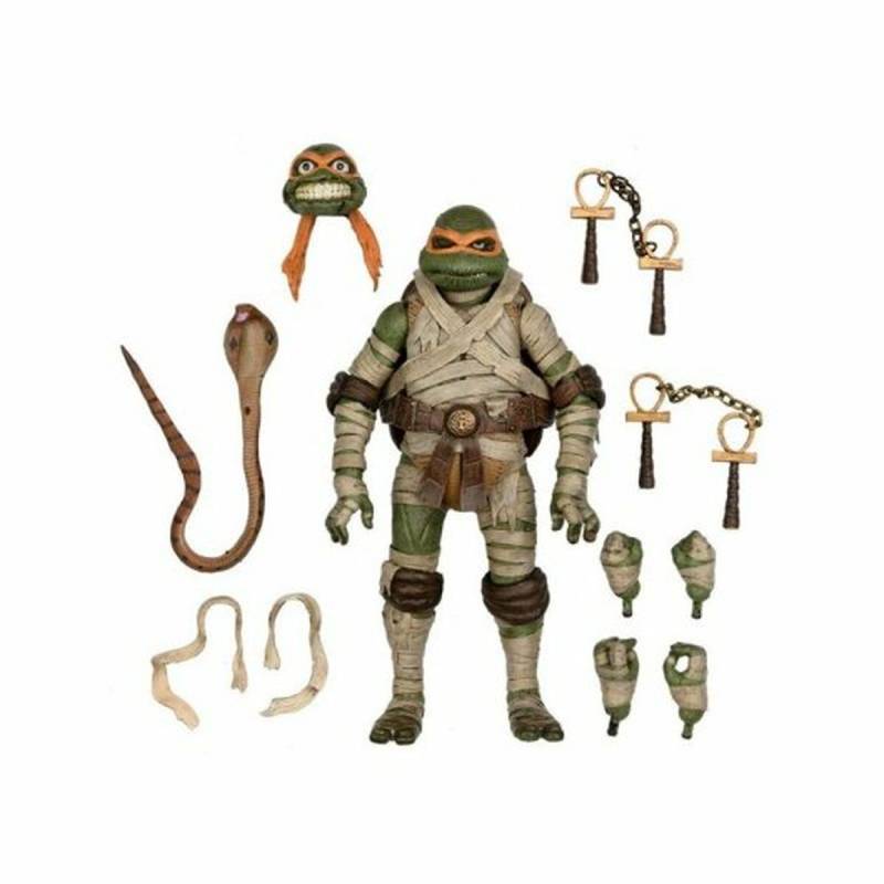 Actionfiguren Neca Michelangelo Mummy Moderne von Neca