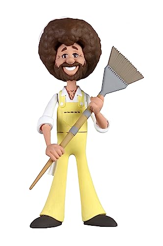 NECA - Bob Ross Toony Classic Bob Ross W/Overalls 6 Action Figure von NECA