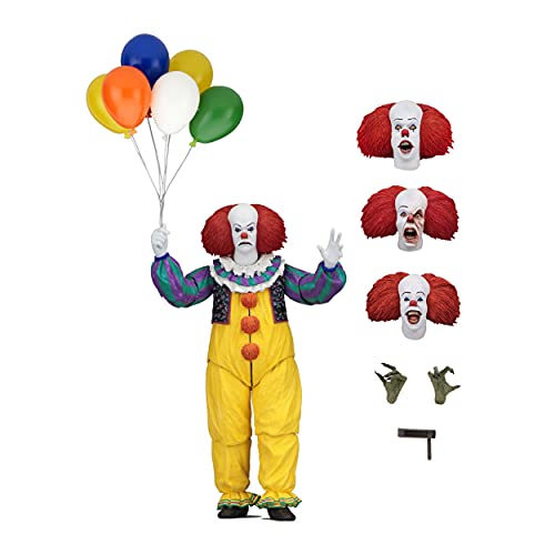 Neca 45460 IT Pennywise Actionfigur, Einfarbig, Mehrfarbig, 7" von Neca