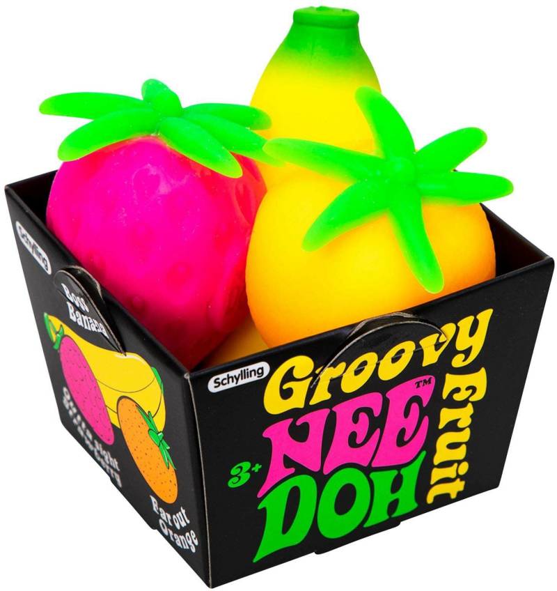 NeeDoh Groovy Fruit Quetschbälle von Nee Doh