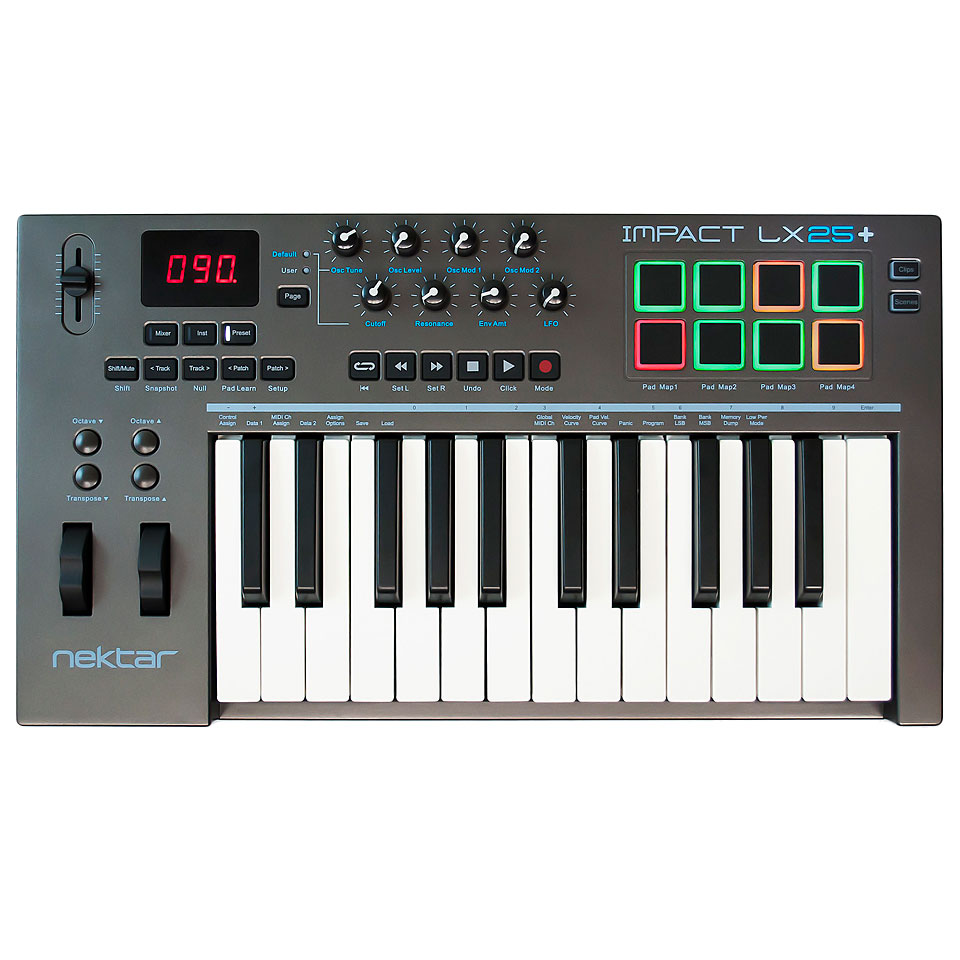 Nektar Impact LX25+ Masterkeyboard von Nektar