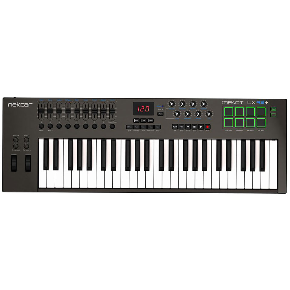 Nektar Impact LX49+ Masterkeyboard von Nektar