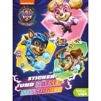 CARLSEN 512379 PAW Patrol - Der Mighty Kinofilm: Sticker- und Rätsel-Missionen von Nelson