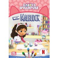 CARLSEN 512523 Gabby's Dollhouse Mein Malblock von Nelson