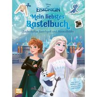 CARLSEN 512665 Disney Die Eiskönigin: Mein liebstes Bastelbuch - Zauberhafter Bastelspaß und Ausmalbilder von Nelson