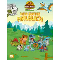 CARLSEN 512676 Jurassic World Explorers: Mein buntes Malbuch CARLSEN 512676 Jurassic World Explorers: Mein buntes Malbuch von Nelson