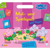 NELSON 511549 Peppa Pig: Mal- und Spielspaß mit Peppa von Nelson