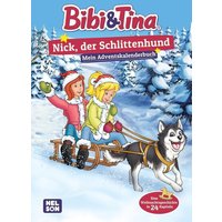 NELSON512656 Bibi & Tina Adventskalenderbuch Nick, der Schlittenhund von Nelson