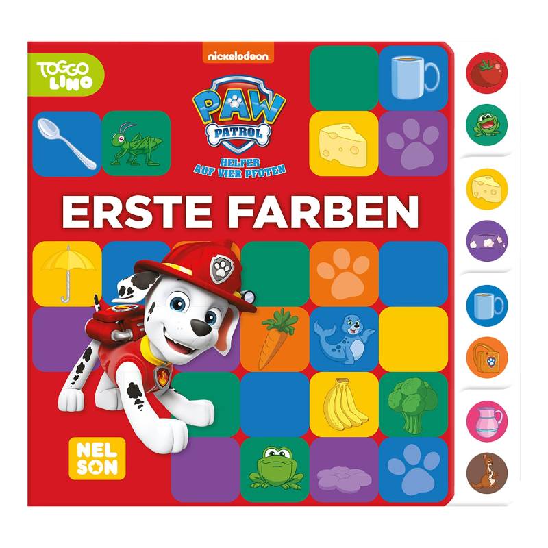 Nelson Paw Patrol Pappbilderbuch Erste Farben von Nelson