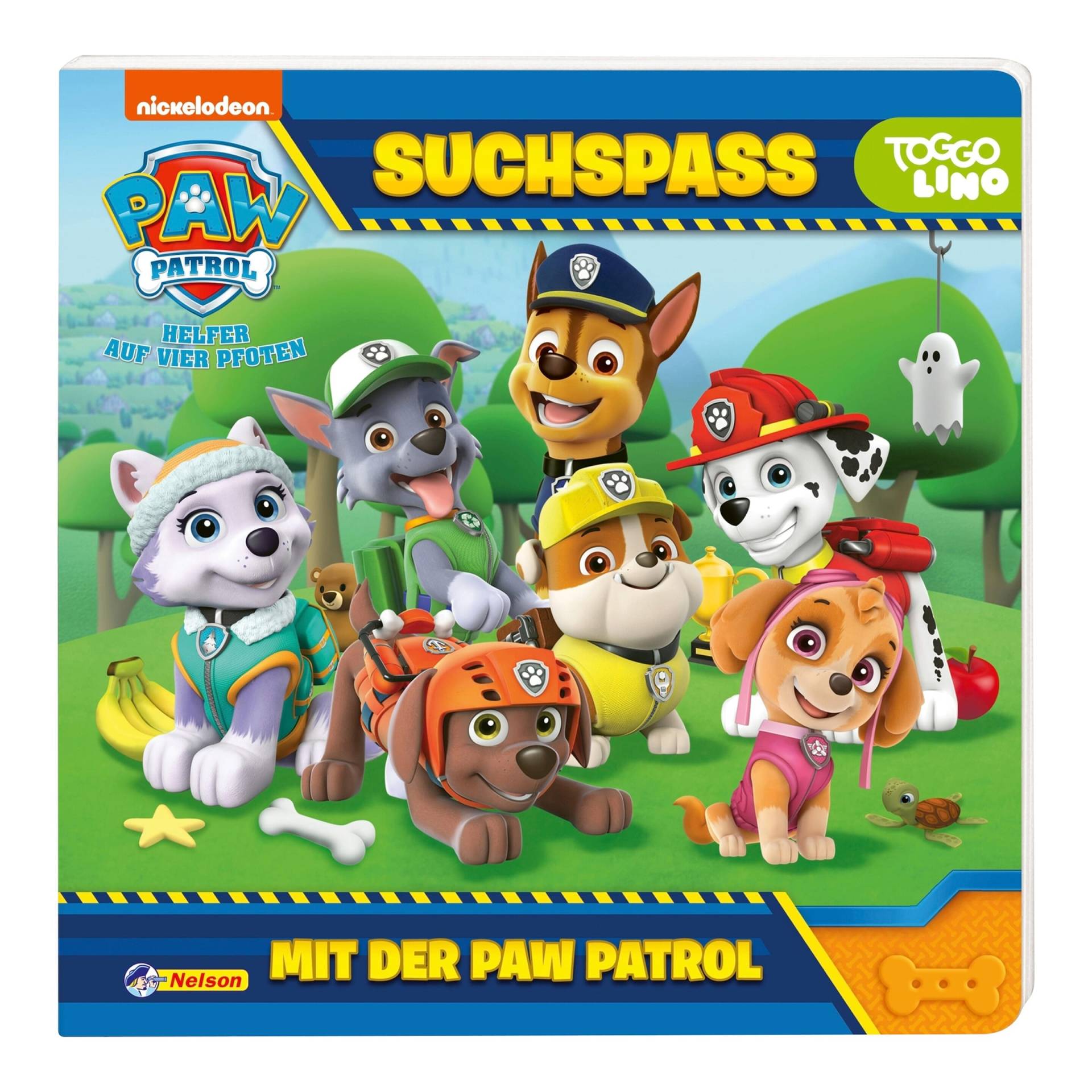 Nelson Paw Patrol Pappbilderbuch Suchspaß mit der PAW Patrol von Nelson