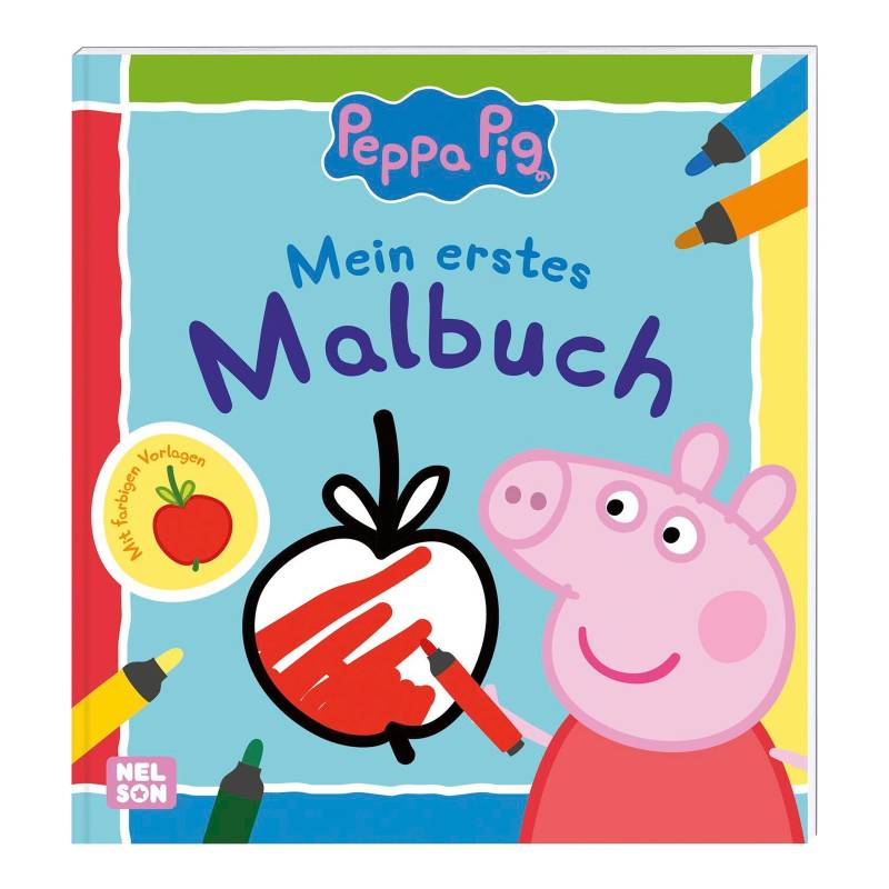 Nelson Peppa Pig Mein erstes Malbuch Peppa von Nelson