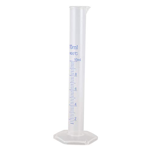 Nelsonerty 10ml Transparenter Plastischer Messzylinder von Nelsonerty