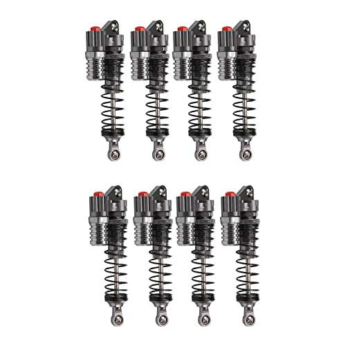 Nemeae 8 Stück Stoßdämpfer aus Legierung, 90 mm, für Achsen-LKW Scx10 D90, Rc-Skala von Nemeae