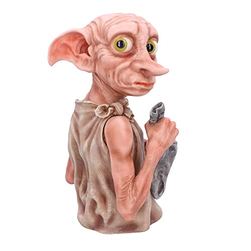 Nemesis Now Offiziell lizenzierte Harry Potter Dobby-Büste, 30 cm, Rosa von Nemesis Now