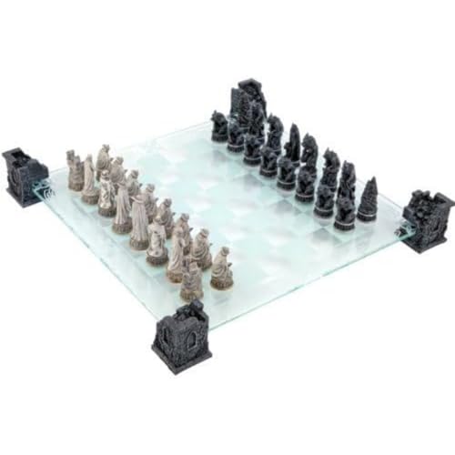 Nemesis Now Vampir & Werwolf Glas Schach Set von Nemesis Now