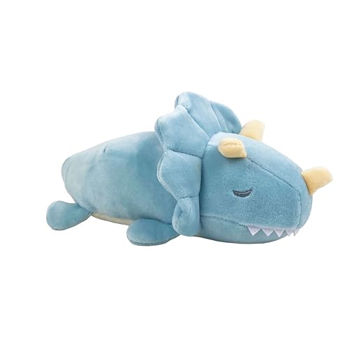 Nemu Nemu Animals 6292272 Plüschtier, Dinosaurier Torikera, Kuscheltier, extra weich und kuschelig, Stofftier, Designed in Japan, Kuschelkissen, Größe S, 17 cm von LIV HEART