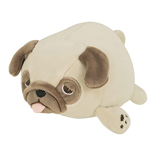 LIV HEART Trousselier Nemu Nemu Animals 6231258 Plüschtier, Bulldogge Hana, Kuscheltier, extra weich und kuschelig, Stofftier, Designed in Japan, Kuschelkissen, Größe S, 11 cm von LIV HEART