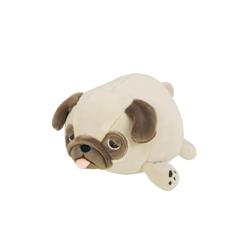 LIV HEART Trousselier Nemu Nemu Animals 6231258 Plüschtier, Bulldogge Hana, Kuscheltier, extra weich und kuschelig, Stofftier, Designed in Japan, Kuschelkissen, Größe S, 11 cm von LIV HEART