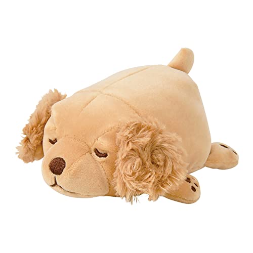 Nemu Nemu Animals 6204646 Plüschtier, Golden Retriever Sora, Kuscheltier, extra weich und kuschelig, Stofftier, Hund, Designed in Japan, Kuschelkissen, Größe S, 11 cm von LIV HEART