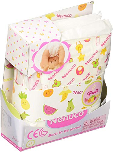 Nenuco Famosa 7/13431 Box mit 3 Windeln, Nicht zutreffend (44713431) von Nenuco