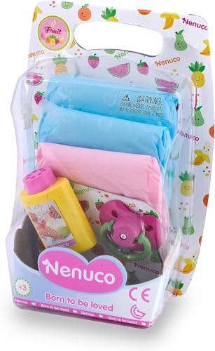 Nenuco 700009027 KIT 3 COUCHES COLOREES Famosa, Set mit 3 Schichten, bunt, Gelb, Rosa von Nenuco