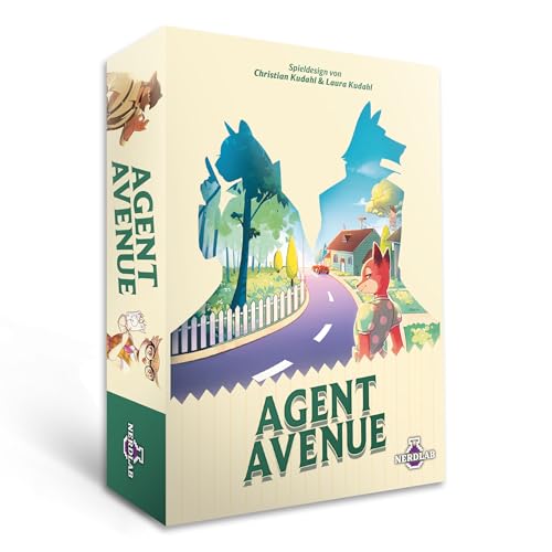 Agent Avenue, Strategisches Kartenspiel, 2-4 Spieler, 10-15 Min Spielzeit, Ab 8 Jahren, auf der Empfehlungsliste zum Spiel des Jahres 2025 Agent Avenue, Strategisches Kartenspiel, 2-4 Spieler, 10-15 Min Spielzeit, Ab 8 Jahren, auf der Empfehlungsliste zum Spiel des Jahres 2025 von Nerdlab Games