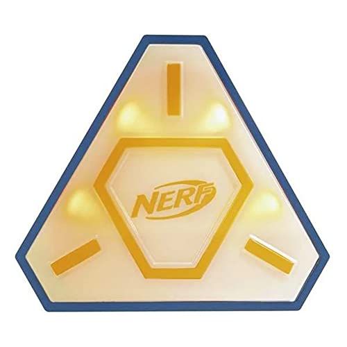 NERF Elite NER0240 Flash Strike Zielscheibe – erweiterbares 13 cm großes Ziel Modul mit Lichteffekt für Kinder ab 8 Jahren von NERF