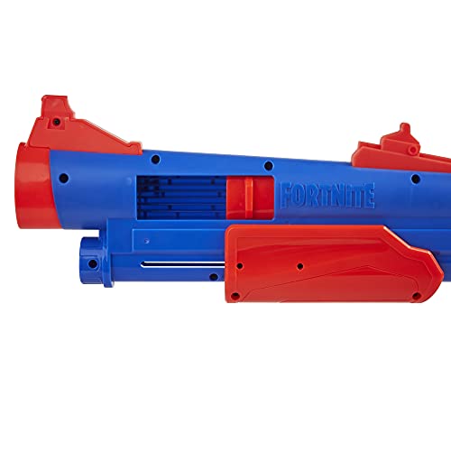 Hasbro Nerf Fortnite Pump SG Blaster – Pump-Action Mega Dart Blaster – Hinterlader – 4 Nerf Mega Darts – Für Kinder, Jugendliche und Erwachsene von Nerf