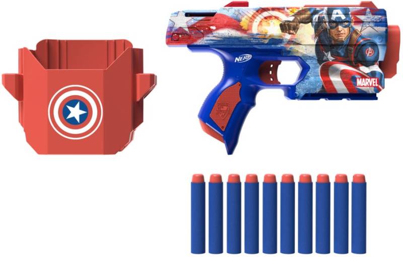 NERF Marvel Captain America Blaster von Nerf