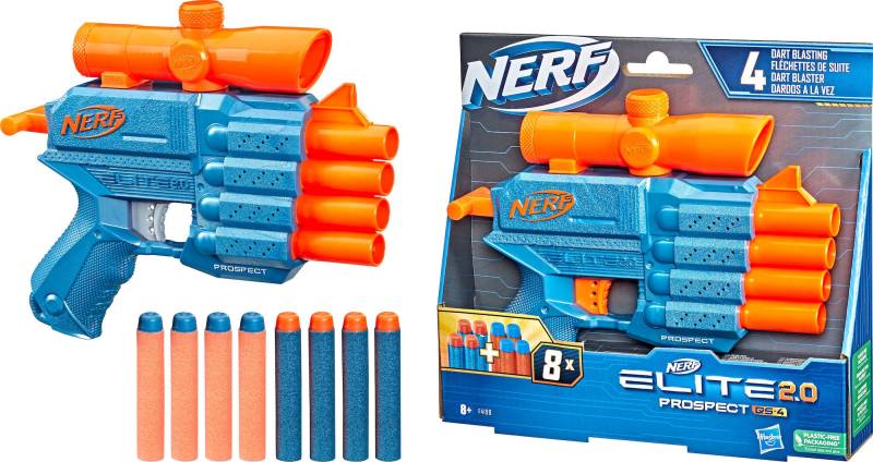 Nerf Elite 2.0 Prospect QS 4 Blaster von Nerf