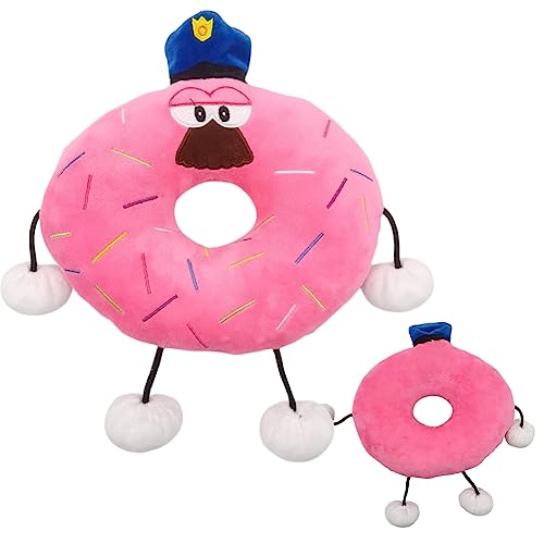 Shovelware Brain Game Plush,Nesloonp 25cm The Dancing Doughnuts Plüsch Plüschtier, Tier Plüsch Figur Puppe Game Plushies Spielzeug Puppen Sofa Kissen für Game-Liebhaber, Kinder Geschenke von Nesloonp