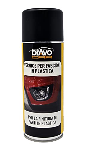 Nespoli Bravocar Kunststoff-Farbe schwarz 400 ml von Nespoli