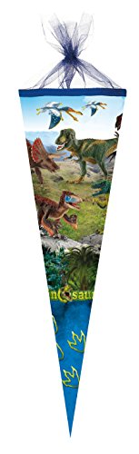 Nestler Schultüte Dinosaurs 50 cm rund 4015594841416 von Nestler