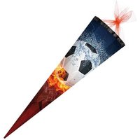 Nestler Schultüte Fußball 6eckig 85cm Nestler Schultüte Fußball 6eckig 85cm von Nestler