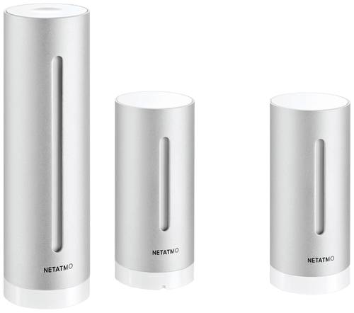 Netatmo Smarte Wetterstation + Innenmodule Bundle NBU-NWS-NIM-EU WLAN-Wetterstation Vorhersage für von Netatmo