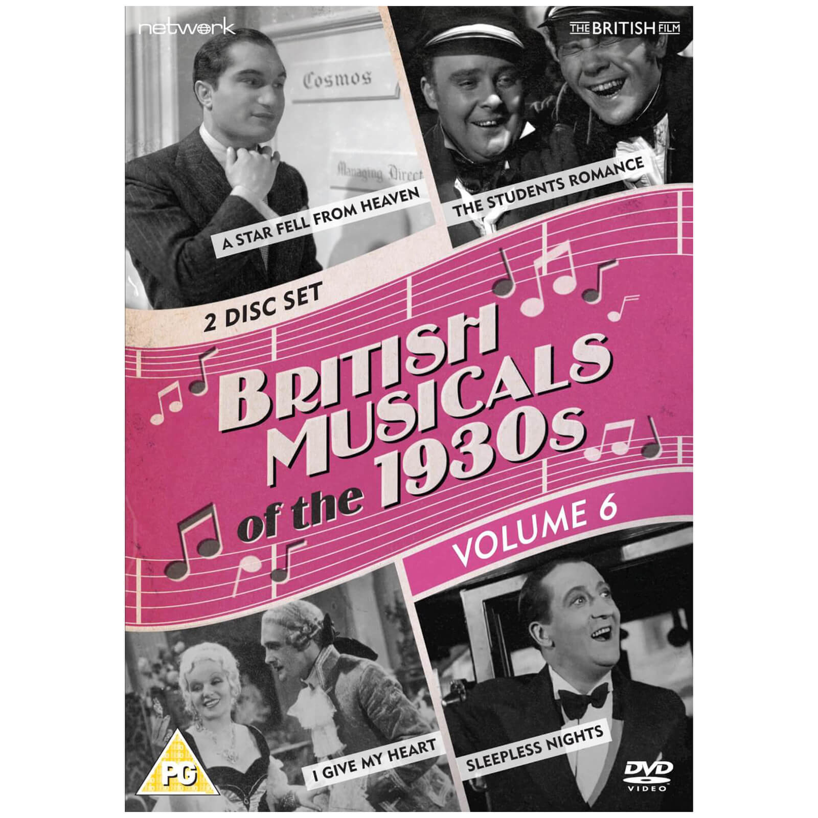 British Musicals of the 1930s Vol. 6 (Facing the Music/Sleepless Nights/A Star Fell from Heaven/The Student's Romance) von Network