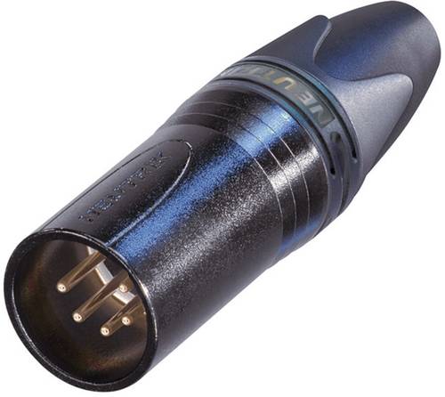 Neutrik NC5MXX-B XLR-Steckverbinder Stecker, gerade Polzahl: 5 Schwarz 1St. von Neutrik