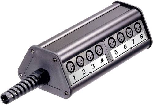 Neutrik NSB2B-12/4 Verteiler-Box XLR Stagebox Polzahl: 3 Schwarz 1St. von Neutrik