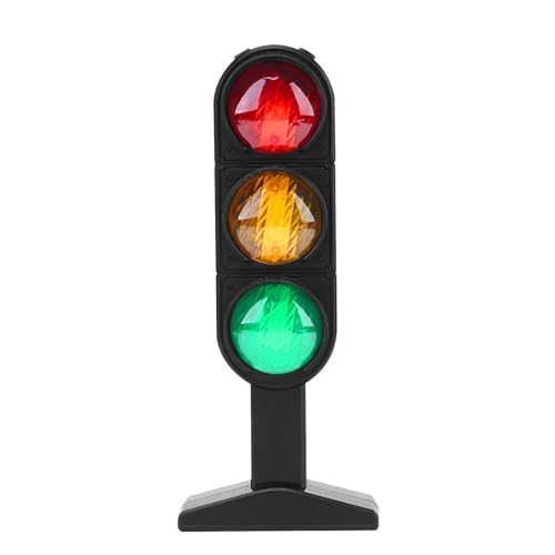 Kinder Ampelspielzeug - Verkehrssignal -Stopp -Licht, Verkehrssicherheitslernen | Crosswalk Signal Playset, Realistischer Stopp Und Licht, Lernendes Verkehrsspielzeug Für Kinder, , Mädchen, Zuha von NevPuose