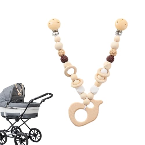 NevPuose Kinderwagen -Anhängerspielzeug, Kinderwagenspielzeug - Poppingchair Sensory Toy Seat Chain,Niedliche Tierform Puschelzauber für Kleinkind, Mädchen, Kinder, Kinder von NevPuose