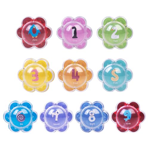 Schwebende Zahl Set - Aquatic Learning Educational Badewanne, Sensorische Entwicklungspool -Spielzeuge | Figuren Der Vorschulzähler, Aktivität Des Duschwassers Für Kinder, Badezimmerunterricht, Frühze Schwebende Zahl Set - Aquatic Learning Educational Badewanne, Sensorische Entwicklungspool -Spielzeuge | Figuren Der Vorschulzähler, Aktivität Des Duschwassers Für Kinder, Badezimmerunterricht, Frühze von NevPuose