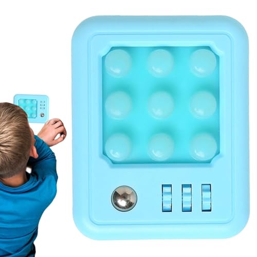 Sensorisches Zappelspielzeug - Handheld Stress Relief Game, Interactive Pop Toy | Ansprechendes sensorisches Spielzeug, tragbares Zappelspiel, beruhigendes Handspielzeug für Entspannung, Fokus, Angstl von NevPuose