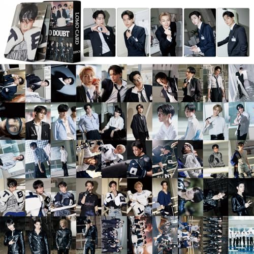 55 Stück Kpop ENHYPEN Photocards ENHYPEN NO Doubt Novel Album Poster Karten Geschenk für Fans von Nevstop